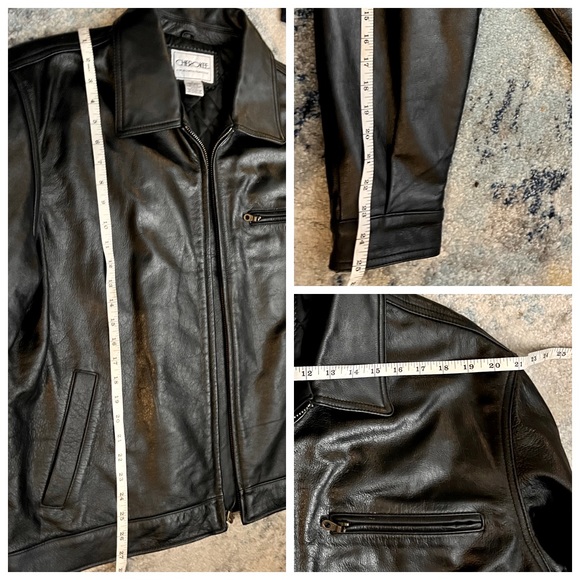 Genuine leather jacket from Cherokee, size L - Picture 7 of 8